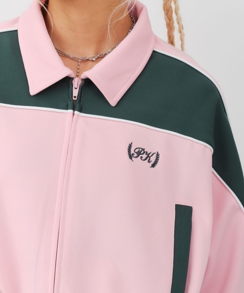 atmos pink(アトモスピンク)の「atmos pink Track Jacket / アトモス ピンク トラック ジャケット(その他アウター・レディース・ブラック/ピンク/ネイビー・FREE)」の21枚目の写真