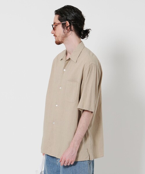 スティーブンアラン 半袖シャツ とろみ オフホワイト XL Steven Alan（スティーブンアラン）の「＜Steven Alan＞ VOIL