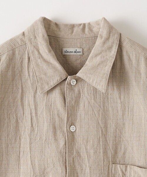 ケ*ジ様 Steven Alan シャツ ALINE LOOSE CASUAL STEVEN ALAN シャツ 「Steven Alan」 C/L ブレンド チェック