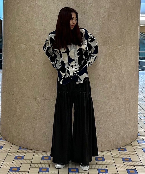 INTERPLAY（インタープレイ）の「【INTERPLAY】Open Collar Over Size Shirt【4：Pattern】-2（シャツ/ブラウス・メンズ・ベージュ系/ピンク系その他2/ネイビー系/ホワイト系/ピンク系その他・FREE）」の12枚目の写真