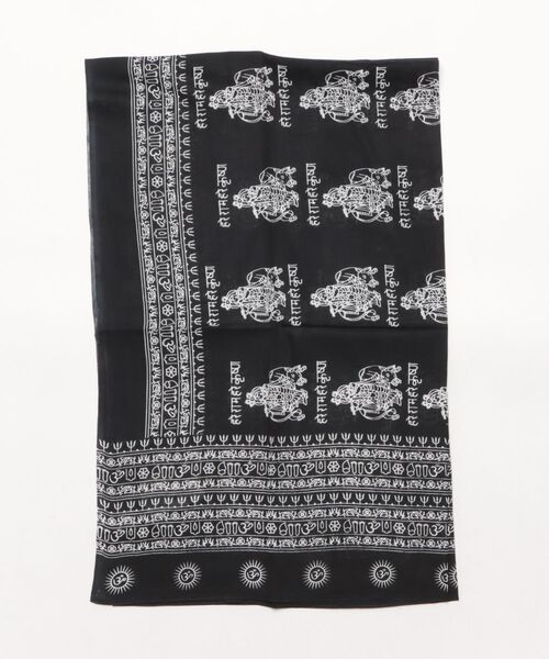 チャイハネ（チャイハネ）の「【チャイハネ】クリシュナ大判ショール（ストール/ショール・レディース・パープル/グリーン/ホワイト/ブラック・FREE）」の3枚目の写真