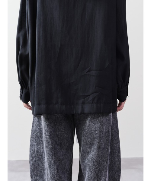 DOLLUPOOPS（ドールアップウップス）の「テープ配色シアーフーディートップス（パーカー・レディース・ブラック/ライトベージュ・38）」の17枚目の写真