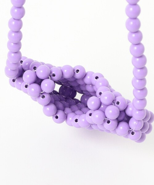 こども ビームス（コドモビームス）の「【別注】blicenscell / ハートビーズ 2025（ショルダーバッグ・キッズ・グリーン/レッド系その他/パープル系その他4/ホワイト系その他2・ONE SIZE）」の5枚目の写真