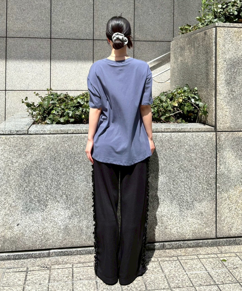 OPEN Yy（オープンワイワイ）の「【OPEN YY / オープンワイワイ】SYMBOL T-SHIRT YY251TS006（Tシャツ/カットソー・レディース・パープル系その他・SMALL）」の3枚目の写真