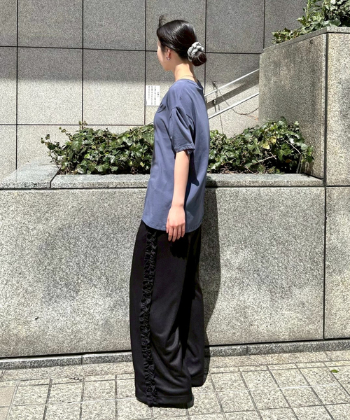 OPEN Yy（オープンワイワイ）の「【OPEN YY / オープンワイワイ】SYMBOL T-SHIRT YY251TS006（Tシャツ/カットソー・レディース・パープル系その他・SMALL）」の4枚目の写真