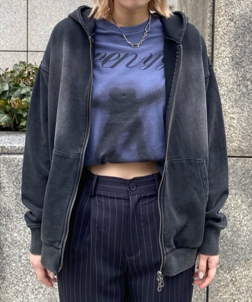 OPEN Yy（オープンワイワイ）の「【OPEN YY / オープンワイワイ】SYMBOL T-SHIRT YY251TS006（Tシャツ/カットソー・レディース・パープル系その他・SMALL）」の18枚目の写真