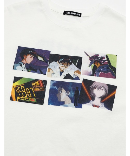 Little sunny bite（リトルサニーバイト）の「evangelion x little sunny bite long tee（Tシャツ/カットソー・レディース・ホワイト/ピンク/ブラック・SMALL/MEDIUM）」の7枚目の写真