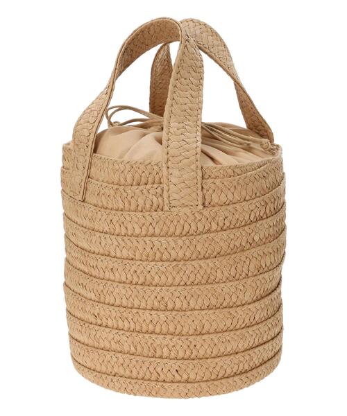 Samansa Mos2（サマンサ モスモス）の「ドッグ刺繍カゴバッグ（ハンドバッグ・レディース・オフホワイト/ブラウン・F）」の11枚目の写真