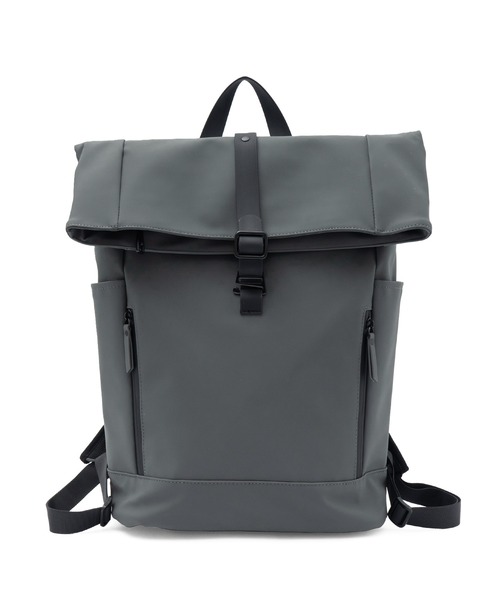 VitaFelice（ヴィータフェリーチェ）の「ユニセックス撥水リュック 大きめ 大容量 バックパック 通勤バッグ リュックサック A4 通勤通学 デイバッグ タウンユース（バックパック/リュック・メンズ・グレー/ブラック・FREE）」の12枚目の写真