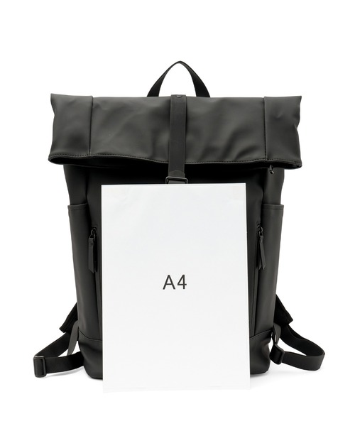 VitaFelice（ヴィータフェリーチェ）の「ユニセックス撥水リュック 大きめ 大容量 バックパック 通勤バッグ リュックサック A4 通勤通学 デイバッグ タウンユース（バックパック/リュック・メンズ・グレー/ブラック・FREE）」の7枚目の写真