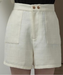 tweed like short pants / ツイードライクショートパンツ