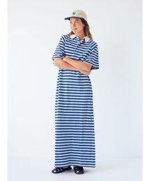 Ungrid | ビッグシルエットボーダーワンピース(ワンピース)