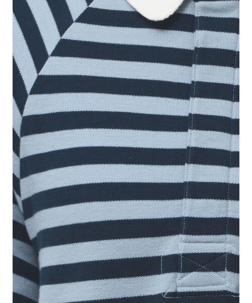 Ungrid（アングリッド）の「ビッグシルエットボーダーワンピース（ワンピース・レディース・ブルー/オレンジ・FREE）」の19枚目の写真