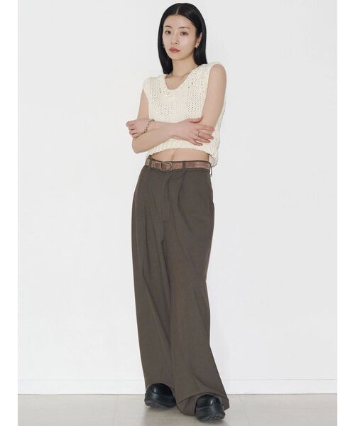 VEQUM（VEQUM）の「【VEQUM】SQUARE LEATHER BELT（ベルト・レディース・その他・FREE）」の3枚目の写真