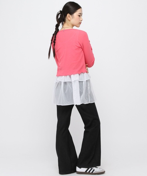 ALAND（エーランド）の「【販売NG】3.3Field Trip／フリルレイヤードワンピース（ワンピース・レディース・ホワイト/ライトブルー/ブラック・FREE）」の7枚目の写真