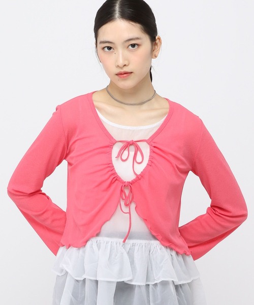 ALAND（エーランド）の「【販売NG】3.3Field Trip／フリルレイヤードワンピース（ワンピース・レディース・ホワイト/ライトブルー/ブラック・FREE）」の8枚目の写真