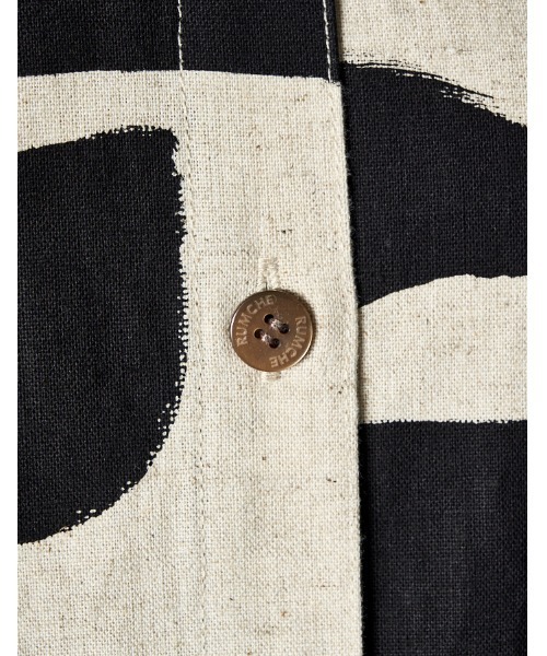 RUMCHE(ラムシェ)の「Original Graphic Dress / オリジナルグラフィックドレス(ワンピース・レディース・ブラック/ベージュ・SMALL/MEDIUM)」の11枚目の写真