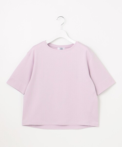 J.PRESS Ladies(J.プレス レディス)の「【洗える】フライスジャージー カットソー(Tシャツ/カットソー・レディース・ブラック系/ふじ色系/ホワイト系・SMALL)」の12枚目の写真