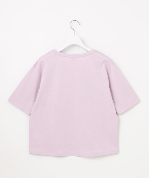 J.PRESS Ladies(J.プレス レディス)の「【洗える】フライスジャージー カットソー(Tシャツ/カットソー・レディース・ブラック系/ふじ色系/ホワイト系・SMALL)」の13枚目の写真
