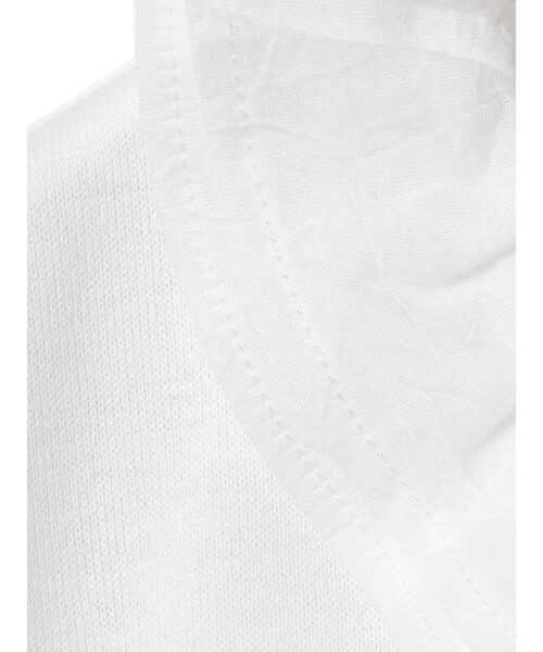 mizuiroind（ミズイロインド）の「mizuiro ind フリル襟プルオーバー（Tシャツ/カットソー・レディース・ブラック/オフホワイト/ブラック系その他・FREE）」の5枚目の写真