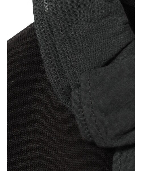 mizuiroind（ミズイロインド）の「mizuiro ind フリル襟プルオーバー（Tシャツ/カットソー・レディース・ブラック/オフホワイト/ブラック系その他・FREE）」の6枚目の写真