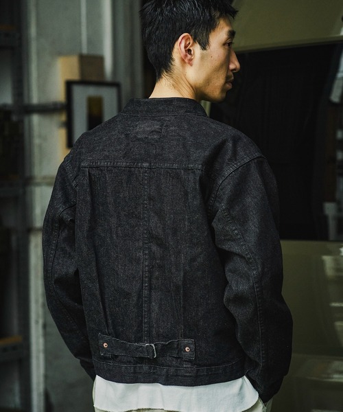 GORDON MILLER（ゴードンミラー）の「REMI RELIEF GORDON MILLER別注 デニムジャケット（デニムジャケット・メンズ・ブラック・M/L）」の5枚目の写真