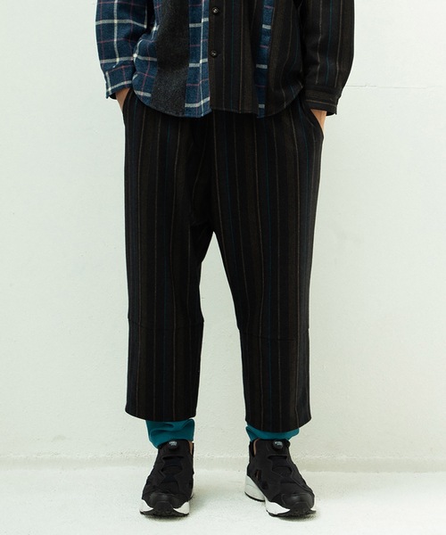STOF(ストフ)の「MIX LAYERD PANTS(その他パンツ・メンズ・ブラック/ナチュラル・S/M)」の2枚目の写真