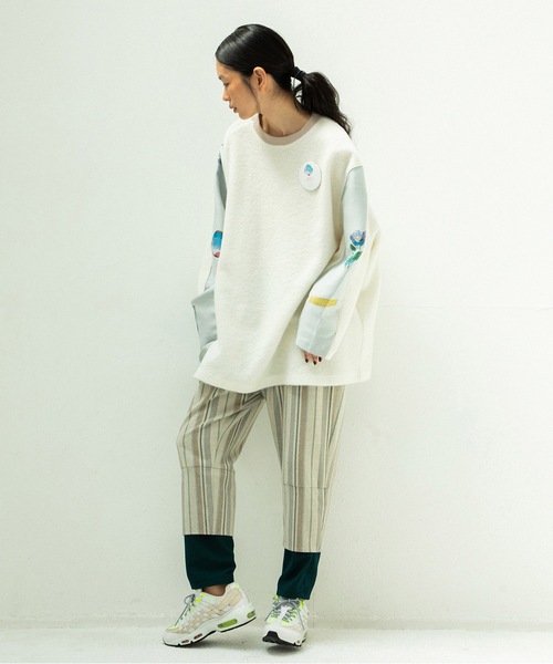 STOF(ストフ)の「MIX LAYERD PANTS(その他パンツ・メンズ・ブラック/ナチュラル・S/M)」の7枚目の写真