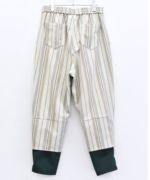 STOF(ストフ)の「MIX LAYERD PANTS(その他パンツ・メンズ・ブラック/ナチュラル・S/M)」の14枚目の写真