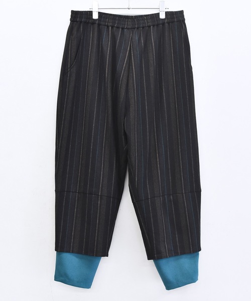 STOF(ストフ)の「MIX LAYERD PANTS(その他パンツ・メンズ・ブラック/ナチュラル・S/M)」の15枚目の写真