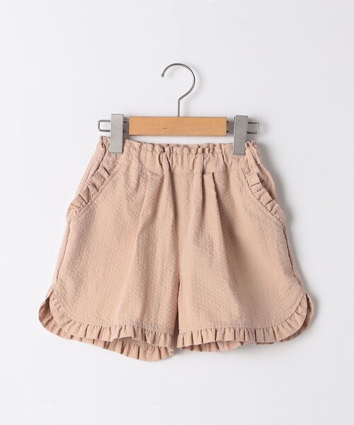 SHIPS(シップス)の「SHIPS KIDS:80~90cm /〈吸水速乾〉フリル ショート パンツ(その他パンツ・キッズ・ベージュ/ピンクベージュ・90/80)」の2枚目の写真