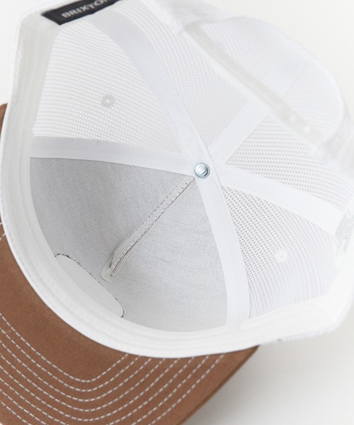 BRIXTON（ブリクストン）の「BRIXTON/ブリクストン OATH MP TRUCKER HAT キャップ（キャップ・メンズ・ブラウン・FREE）」の3枚目の写真