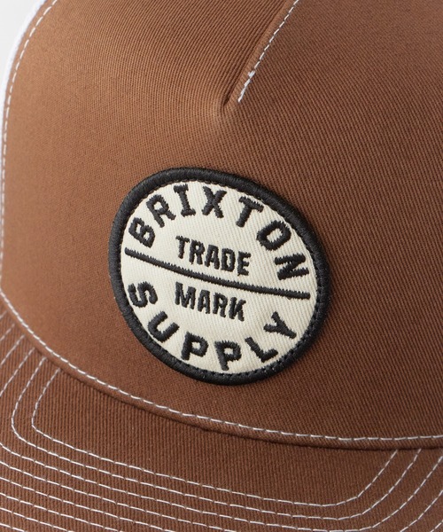 BRIXTON（ブリクストン）の「BRIXTON/ブリクストン OATH MP TRUCKER HAT キャップ（キャップ・メンズ・ブラウン・FREE）」の12枚目の写真