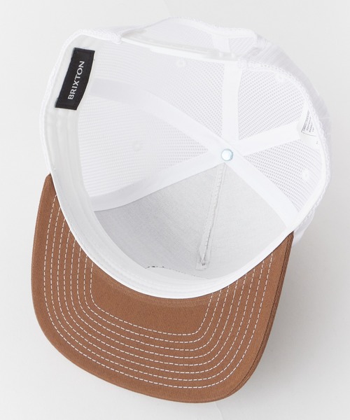 BRIXTON（ブリクストン）の「BRIXTON/ブリクストン OATH MP TRUCKER HAT キャップ（キャップ・メンズ・ブラウン・FREE）」の2枚目の写真