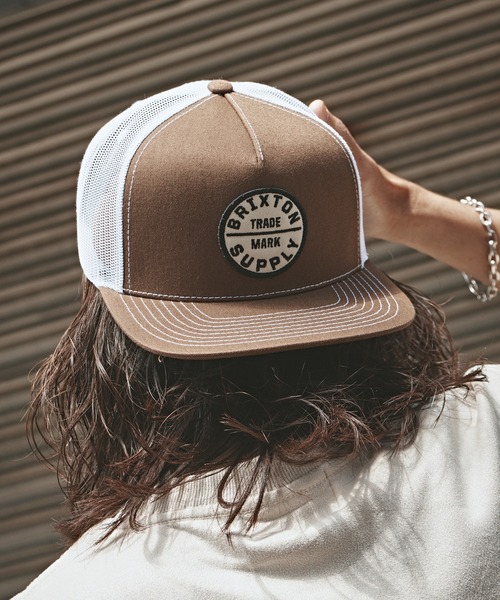 BRIXTON（ブリクストン）の「BRIXTON/ブリクストン OATH MP TRUCKER HAT キャップ（キャップ・メンズ・ブラウン・FREE）」の10枚目の写真