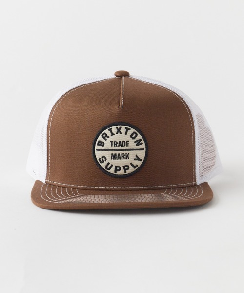 BRIXTON（ブリクストン）の「BRIXTON/ブリクストン OATH MP TRUCKER HAT キャップ（キャップ・メンズ・ブラウン・FREE）」の7枚目の写真