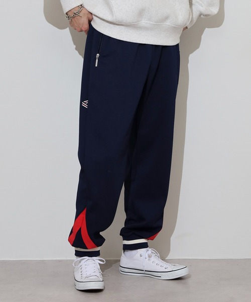 FILA HERITAGE（フィラヘリテージ）の「FILA HERITAGE TRACK PANTS 鹿の子 リブ ライン トラックパンツ セットアップ可能（その他パンツ・メンズ・ブラック/ネイビー・L/XL/M）」の21枚目の写真
