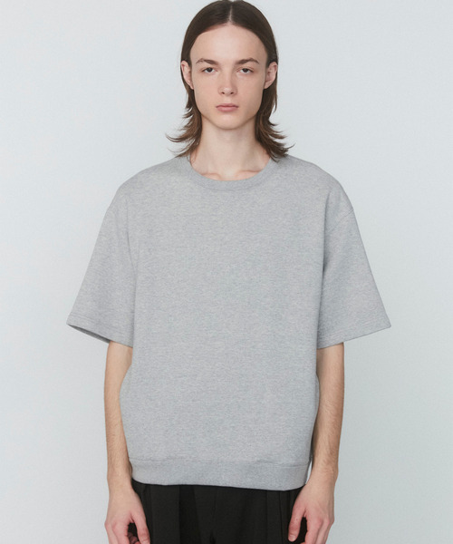 VICTIM(ヴィクティム)の「VICTIM ヴィクティム / S/S WIDE SWEAT ショートスリーブワイドスウェット / VTM-25-CS-003(Tシャツ/カットソー・メンズ・オートミール/ブラック/グレー・1/2/3)」の3枚目の写真