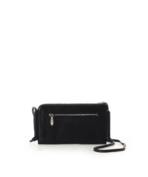 Samantha Thavasa Petit Choice(サマンサタバサ プチチョイス)の「フラップレザースマホショルダー(ショルダーバッグ・レディース・ミント/ブラック/シルバー/ピンク・FREE)」の7枚目の写真