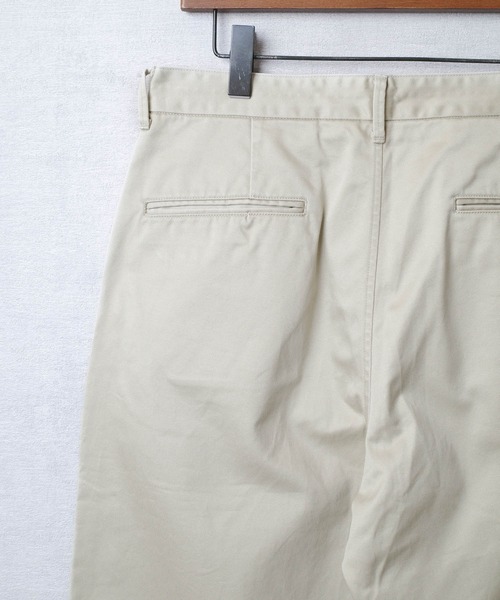 KATO`（カトー）の「【KATO'/カトー】232 ワンタック チノ トラウザース KP2333681（スラックス・メンズ・ブラック/ベージュ・MEDIUM/LARGE/SMALL）」の3枚目の写真