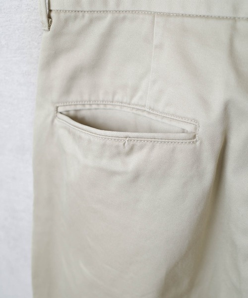 KATO`（カトー）の「【KATO'/カトー】232 ワンタック チノ トラウザース KP2333681（スラックス・メンズ・ブラック/ベージュ・MEDIUM/LARGE/SMALL）」の13枚目の写真
