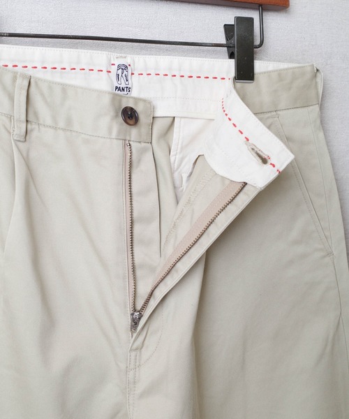 KATO`（カトー）の「【KATO'/カトー】232 ワンタック チノ トラウザース KP2333681（スラックス・メンズ・ブラック/ベージュ・MEDIUM/LARGE/SMALL）」の12枚目の写真