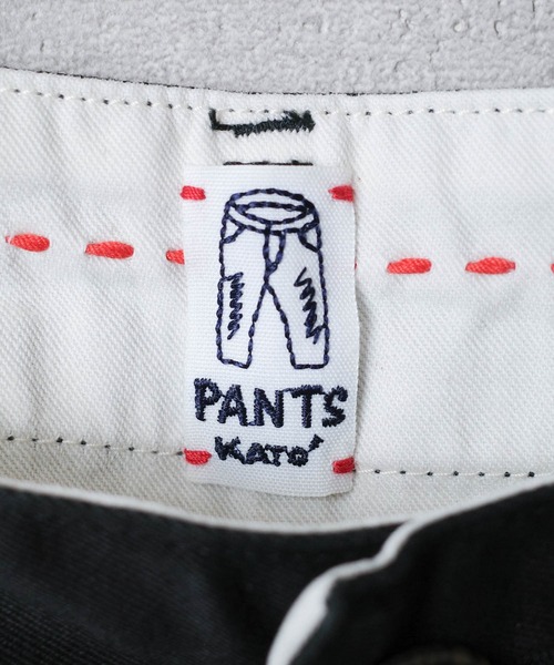 KATO`（カトー）の「【KATO'/カトー】232 ワンタック チノ トラウザース KP2333681（スラックス・メンズ・ブラック/ベージュ・MEDIUM/LARGE/SMALL）」の17枚目の写真