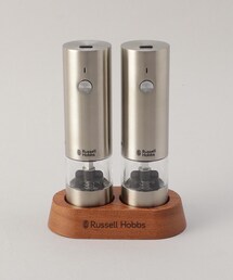 212 KITCHEN STORE（トゥワントゥキッチンストア）の「充電式ミル ソルト＆ペッパーミニ SV 2本セット ＜Russell Hobbs ラッセルホブス＞（キッチンツール）」