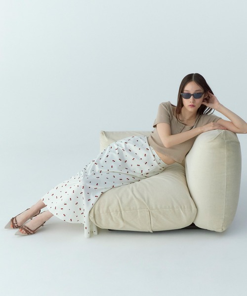 セール】cherry patternスカート（スカート）｜EIMY ISTOIRE（エイミー