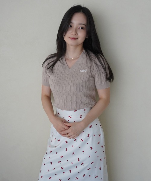 eimy istoire cherry patternスカート eimy istoire スカート cherry patternスカート : ZOZOTOWN