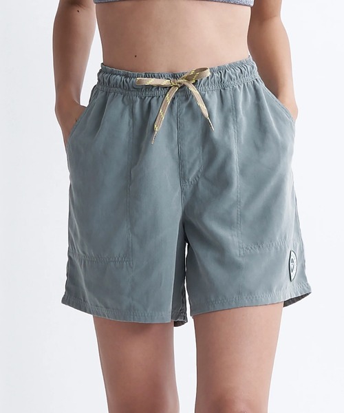 ROXY(ロキシー)の「【ROXY/ロキシー】24SS BITTER SWEET SHORTS/水陸両用ウエストゴムボードショーツ・サーフトランクス・バギーショーツ(水着)(水着・レディース・ブラック/カーキ/ブラウン・MEDIUM/SMALL/LARGE)」の22枚目の写真