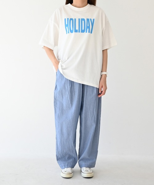 セール】フォブ HOLIDAY Tシャツ（Tシャツ/カットソー）｜FOV