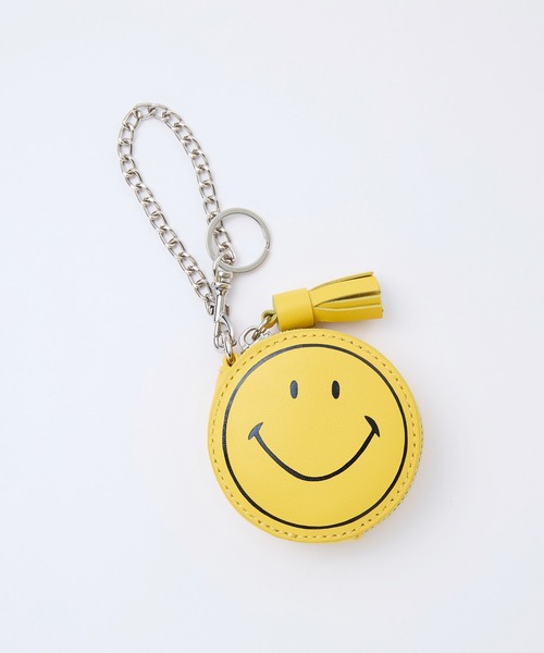 りぃスマイルチャーム＋ストラップポーチチャーム Breath TOPKAPI】SMILE COLLETION スマイル ラウンド ポーチ