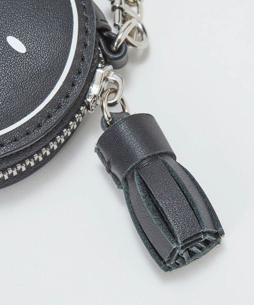 Breath TOPKAPI（ブレストプカピ）の「【新色追加】【Breath TOPKAPI】SMILE COLLECTION スマイル ラウンド ポーチ / チャーム（チャーム・レディース・イエロー/ブラック/ホワイト/グリーン/オレンジ/サックスブルー/ピンク・FREE）」の11枚目の写真